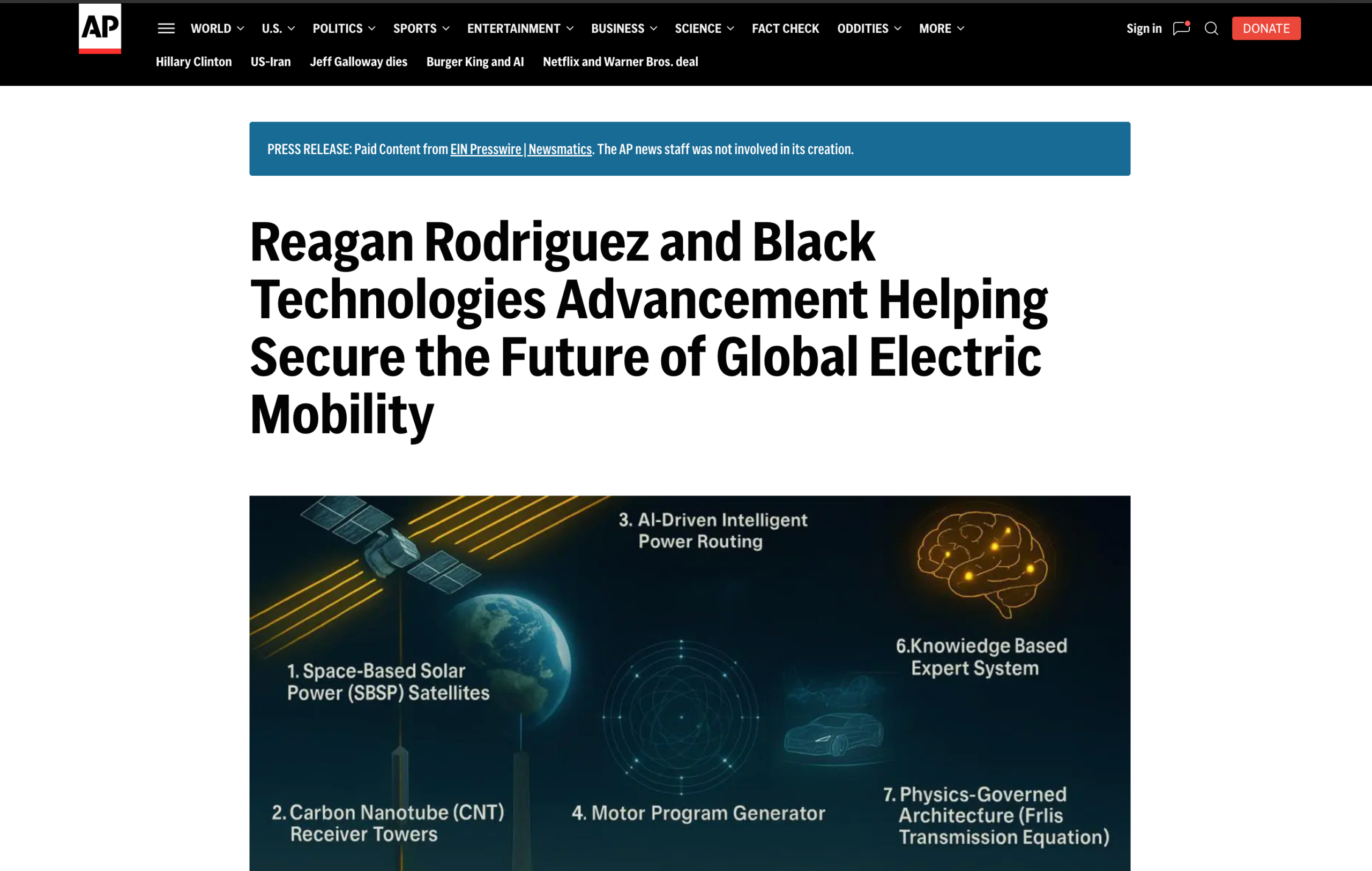 Black Technologies Advancement Helping Secure the Future of Global Electric Mobility